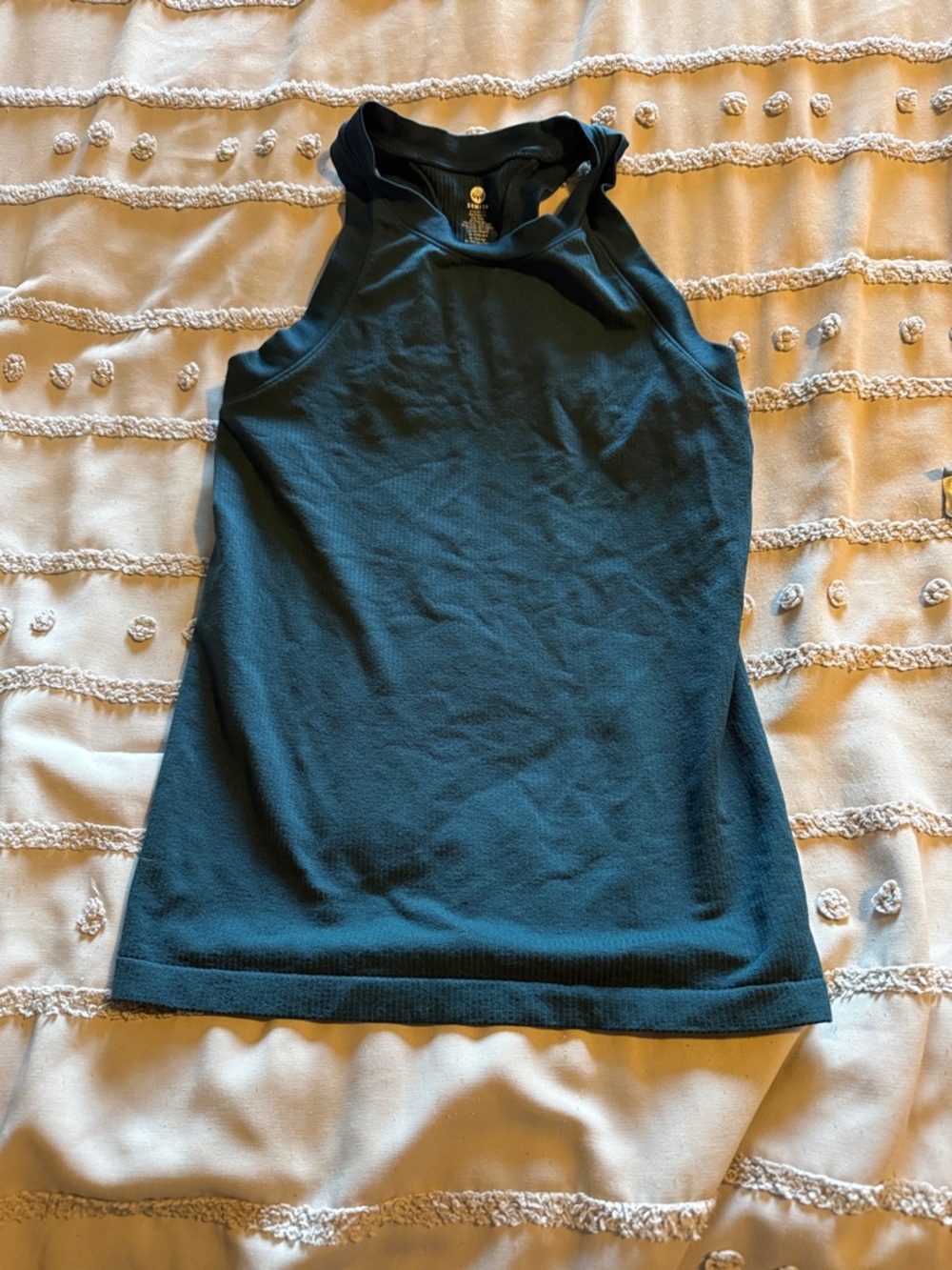 Women's Senita Sleeveless Ribbed Tank Top - Deep Teal